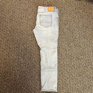 American Eagle NEXT Level Flex Slim Jeans Light Wash 38x32